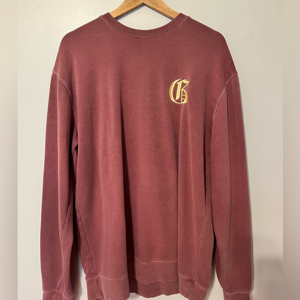 Baggy Faded Maroon Gryffindor Sweater